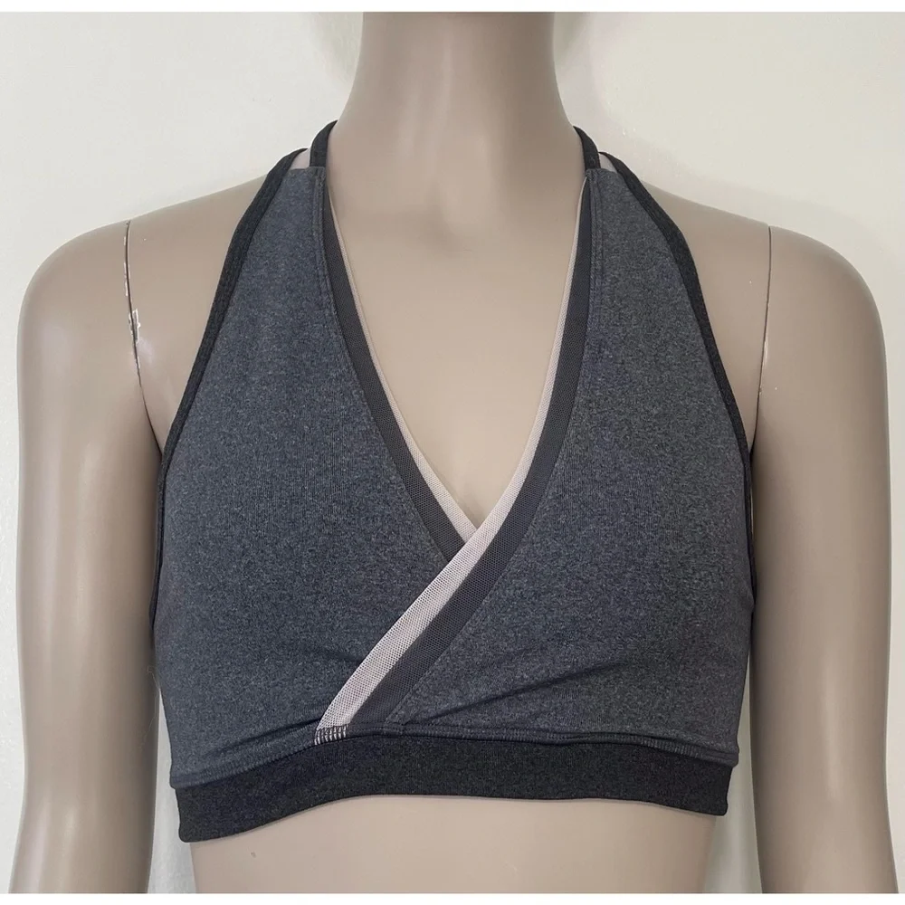 Lululemon Athletica Two Toned Grey Sports Bra